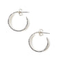Sage Leaf Small Hoop Earrings