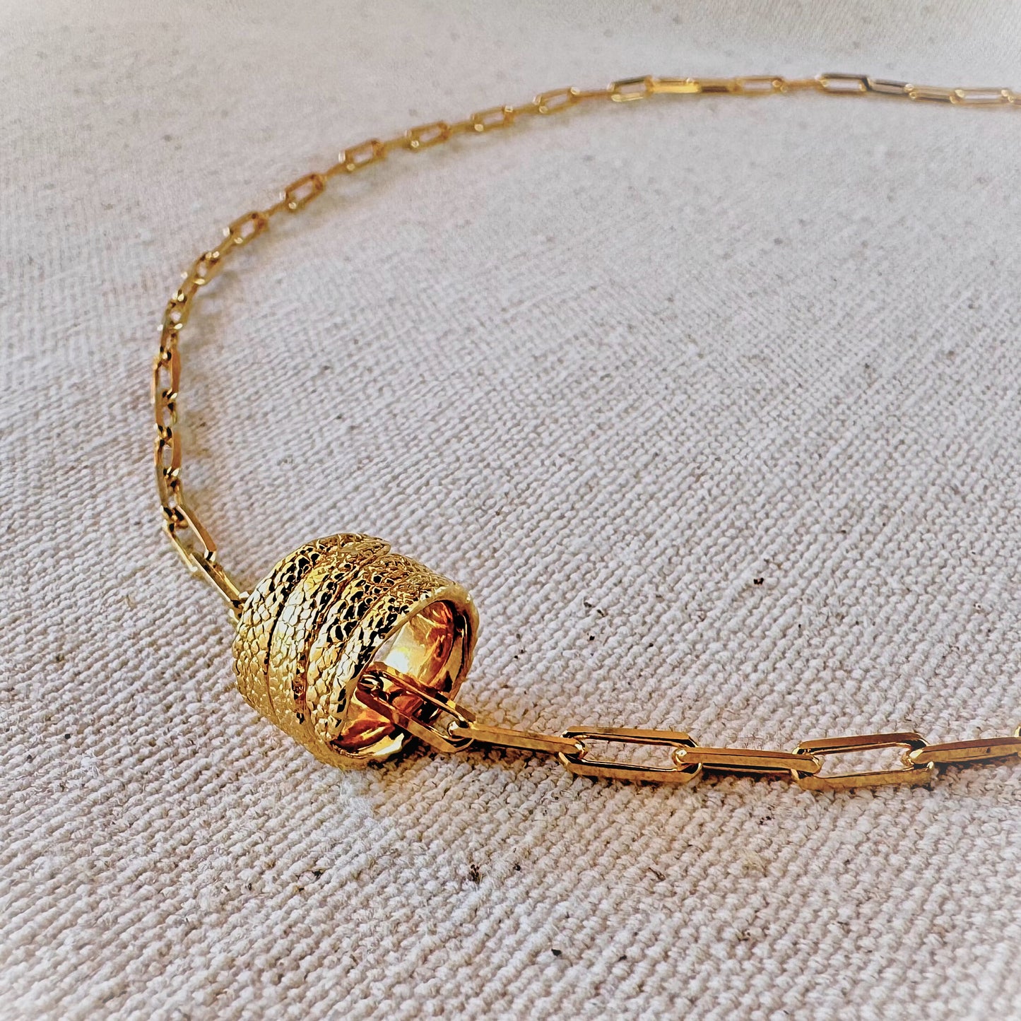 Sage Leaf Bypass Pendant