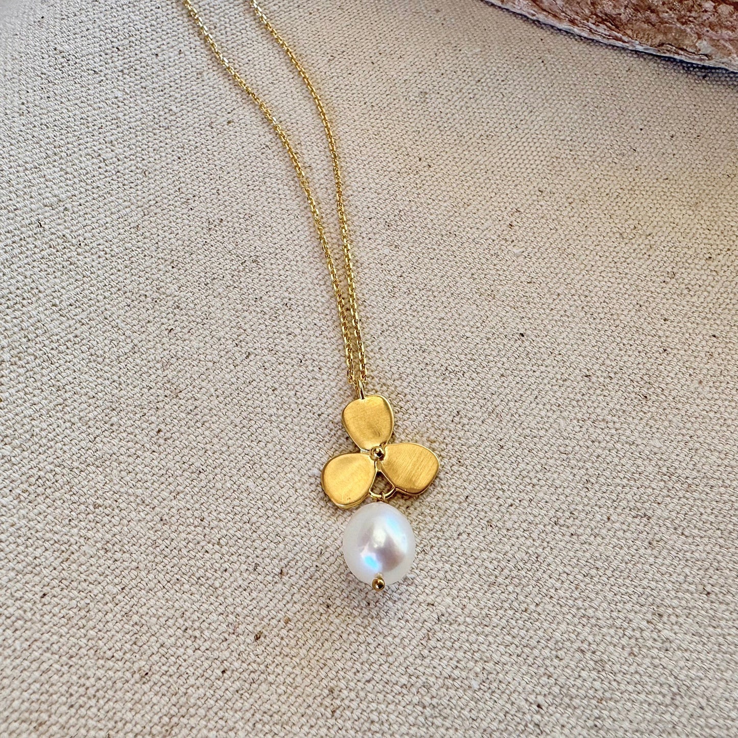 Violet Freshwater Pearl Necklace