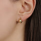 Redwood Raindrop Stud Earrings