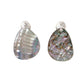 Sand Pebble Abalone Earring