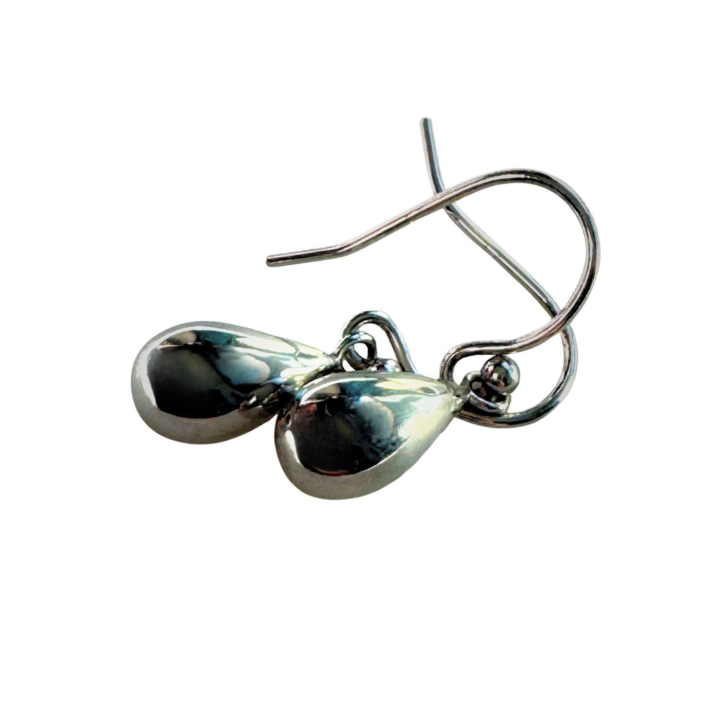 Redwood Raindrop Dangle Earrings